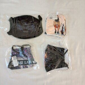 NWT  Four Face Masks